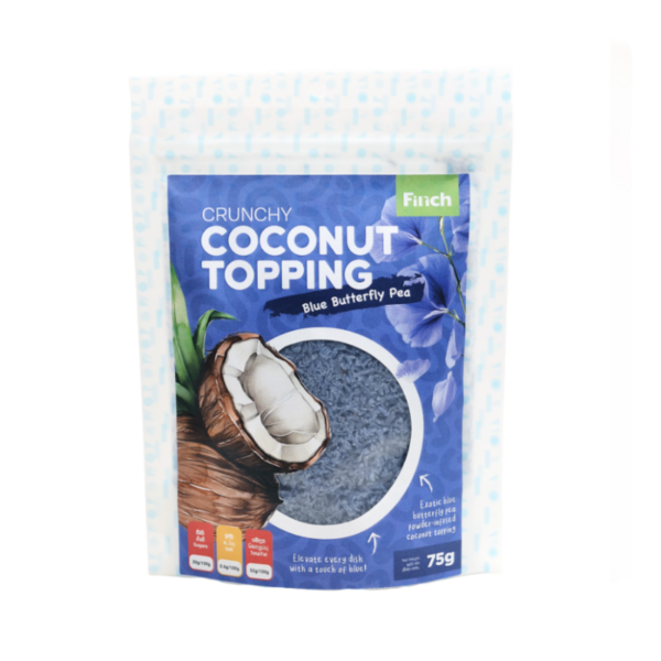 Coconut Topping - Butterlfy Pea Powder