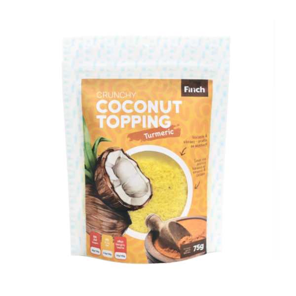 Coconut Toppings Turmeric